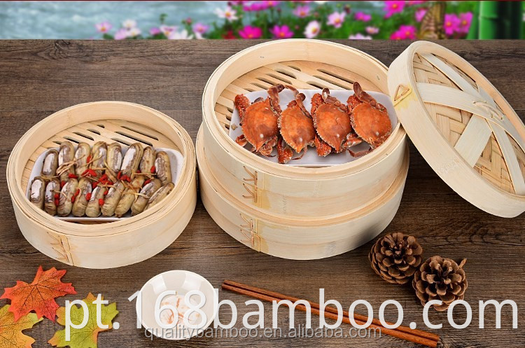 Food bamboo basket